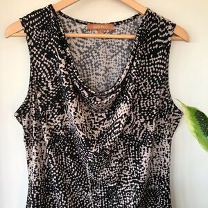 Ellen Tracy  cowl neck top